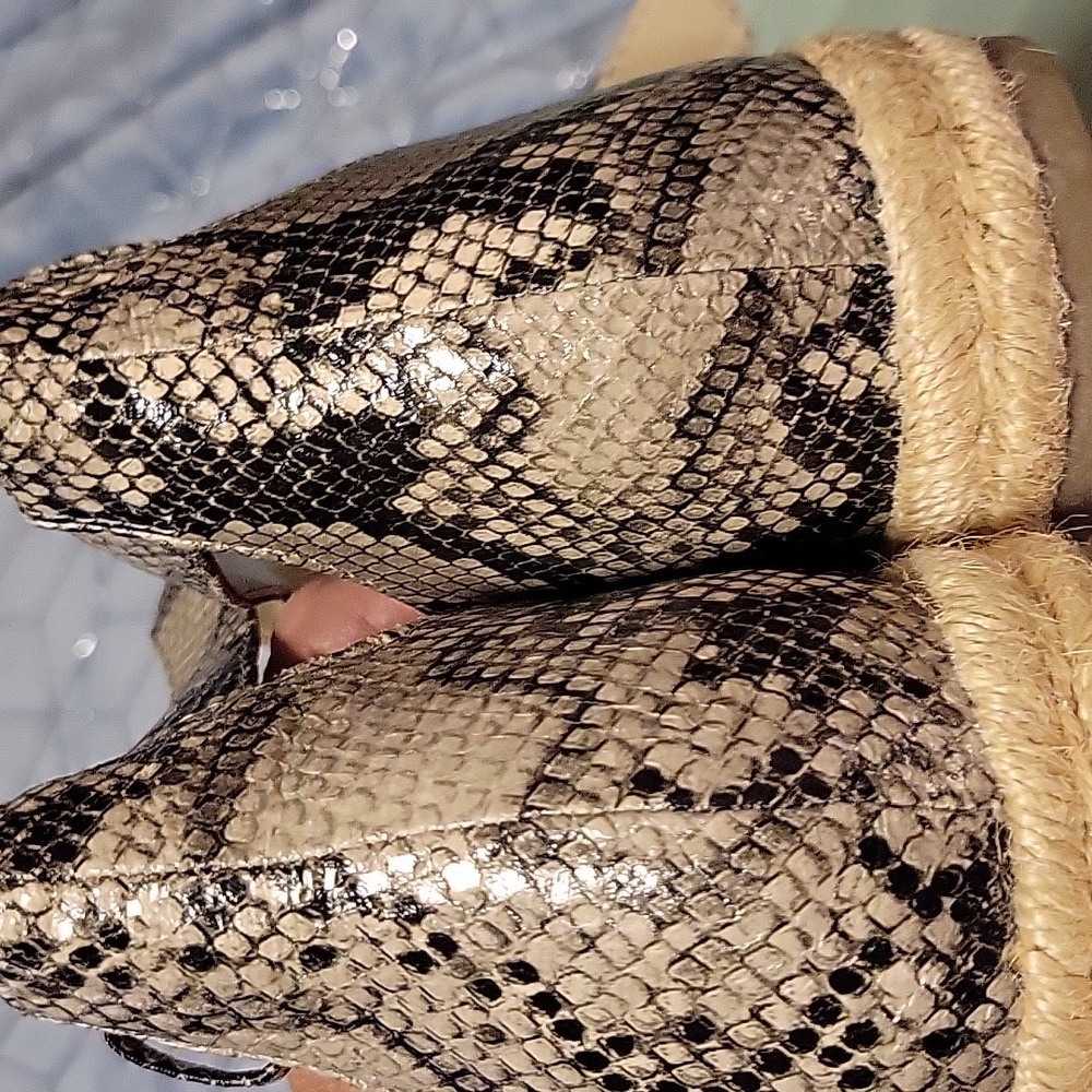 Snake Skin Sandals - Picture 4 of 11